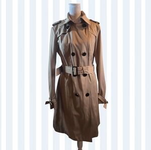 Dawn Levy Beige Trench Coat